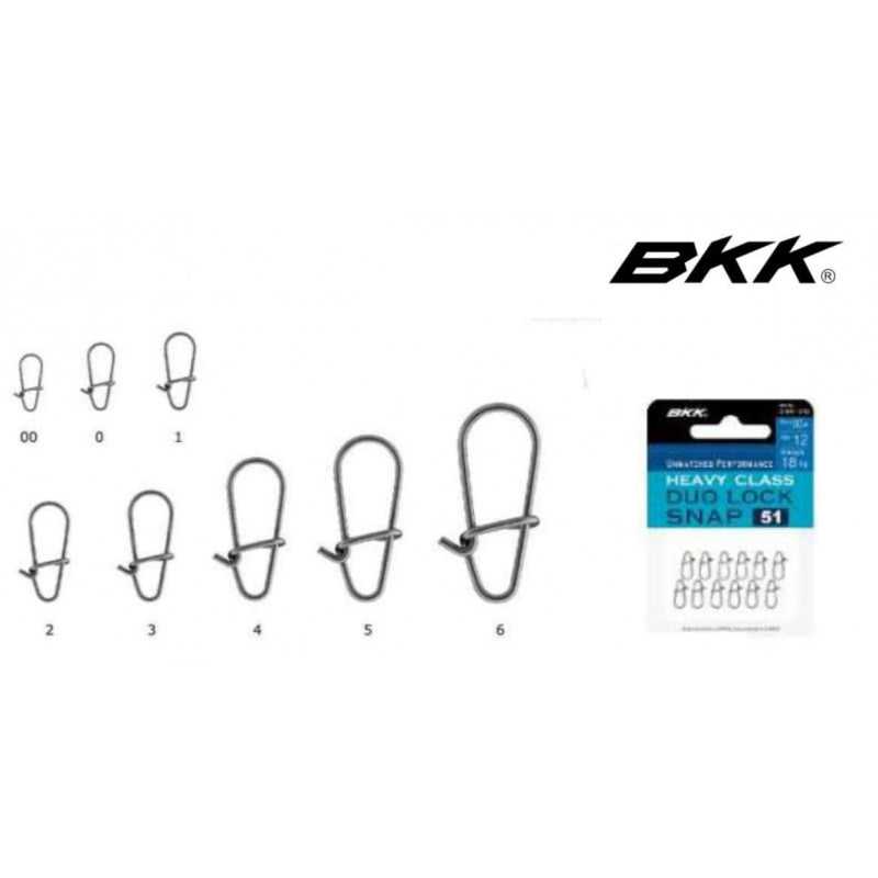 Snap Bkk Duolock Stainless Steel | CentroPescaBrando
