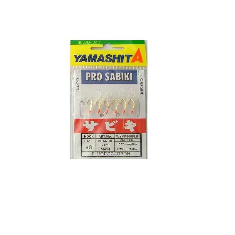 Esca Yamashita Pro Sabiki Rosso Fluo | CentroPescaBrando
