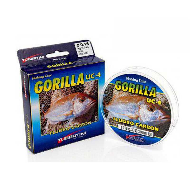 Fluorocarbon Tubertini Gorilla UC-4 100 mt Surf | CentroPescaBrando