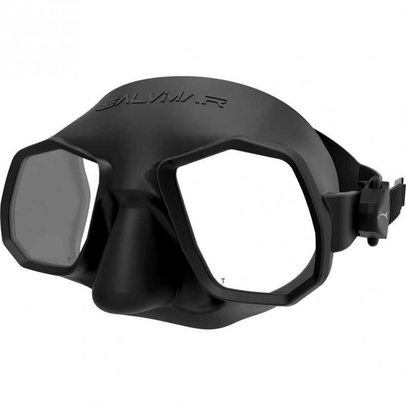 Maschera Sub Salvimar Fly Mask Black Green| CentroPescaBrando