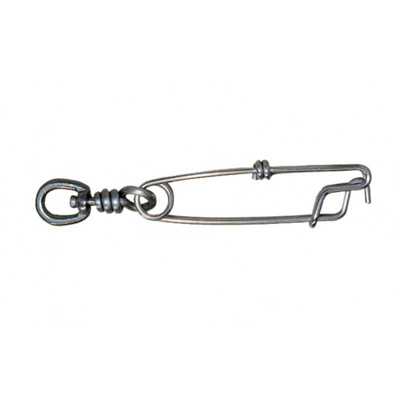 Moschettone Inox con Girella SBL a Sgancio Rapido | CentroPescaBrando