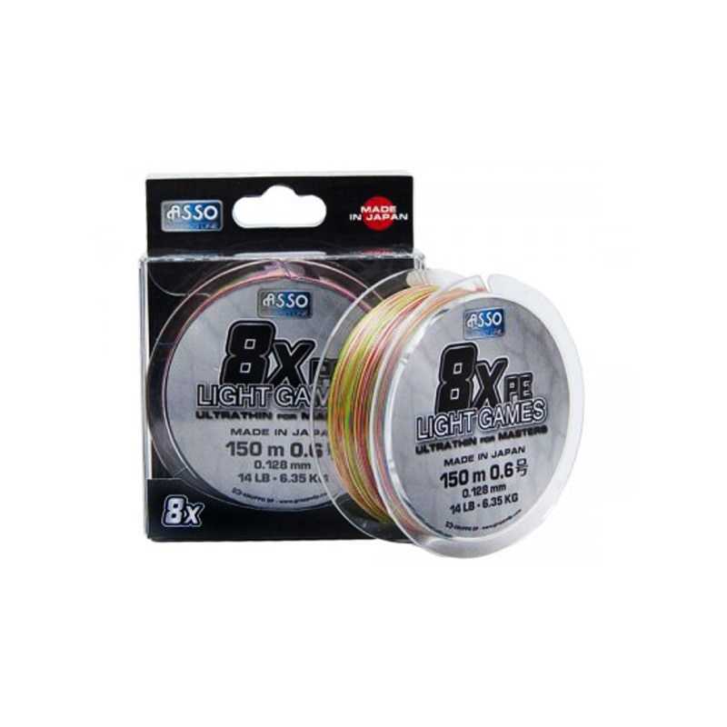Trecciato Asso PE 8x Light Games 150MT | CentroPescaBrando