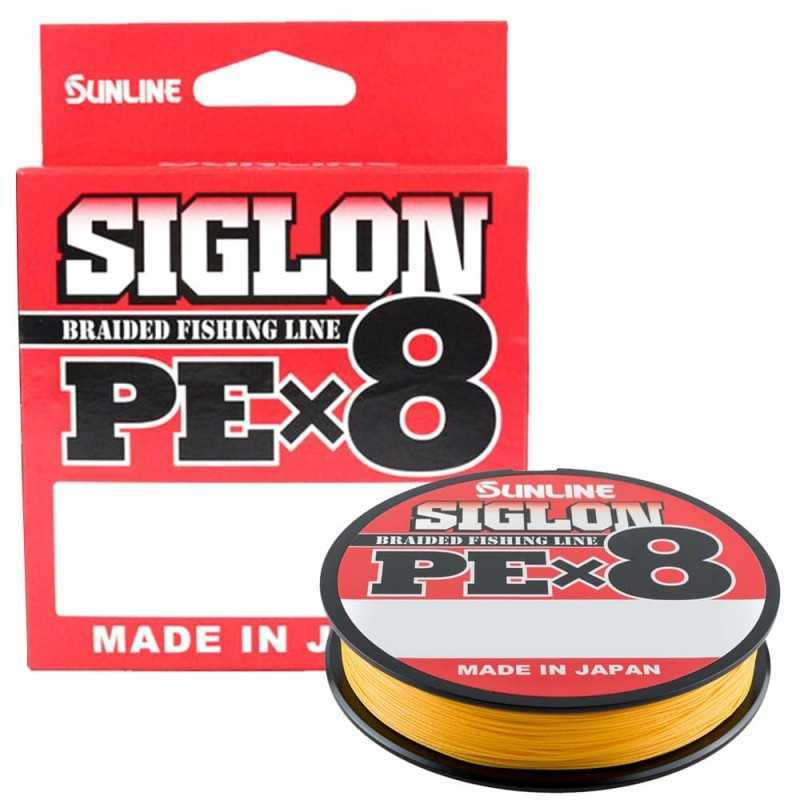 Trecciato Sunline Siglon PE X8 Orange 150MT | CentroPescaBrando