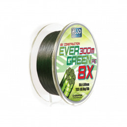 Trecciato Asso Evergreen 8X 300mt | CentroPescaBrando