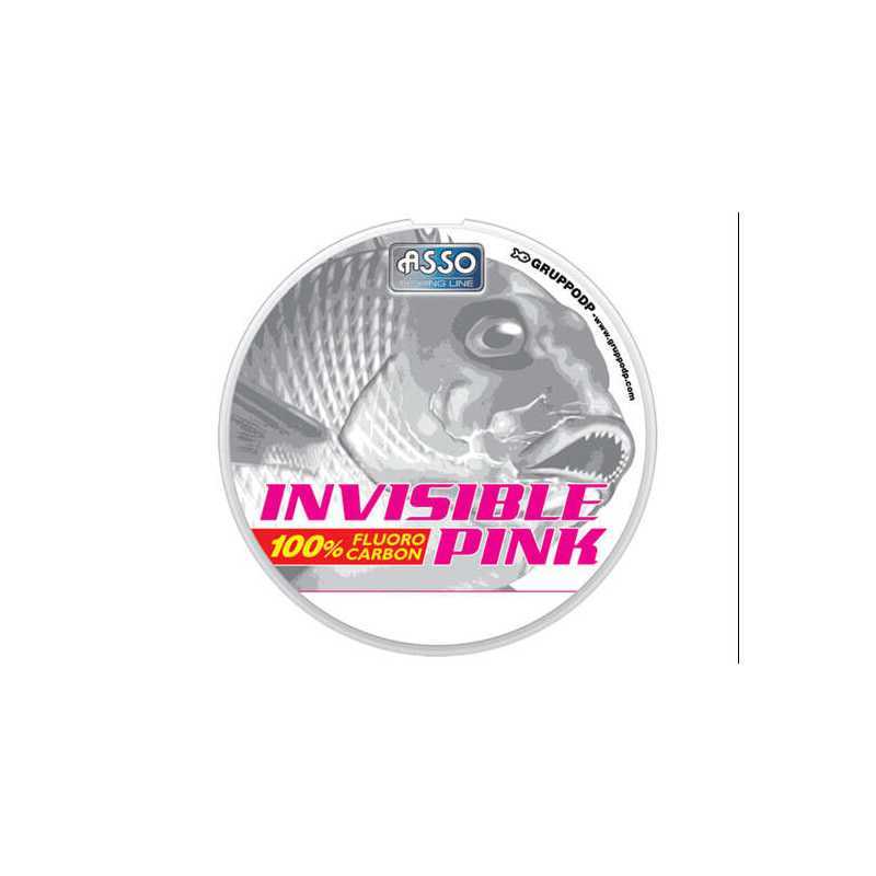 Filo Fluorocarbon Asso Invisible Pink 30 mt| CentroPescaBrando
