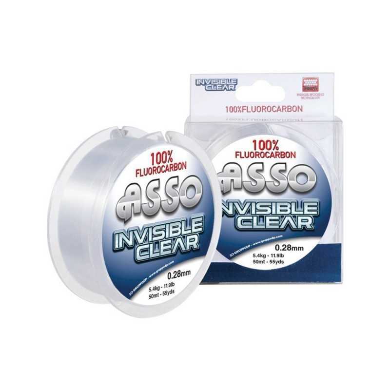 Filo Asso Invisible Clear 50 mt Spinning | CentroPescaBrando