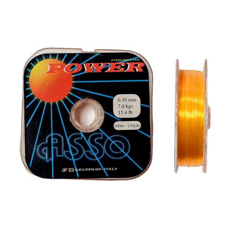 Asso Power Orange 100mt Monofilo da Pesca | CentroPescaBrando