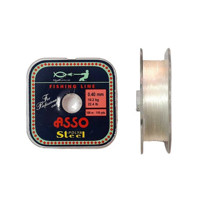 Nylon Asso Polyasteel 100mt Filo da Pesca | CentroPescaBrando