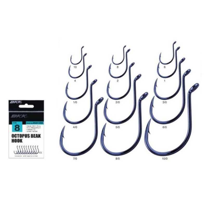 Ami BKK Octopus Beak Black Nickel da Traina | CentroPescaBrando
