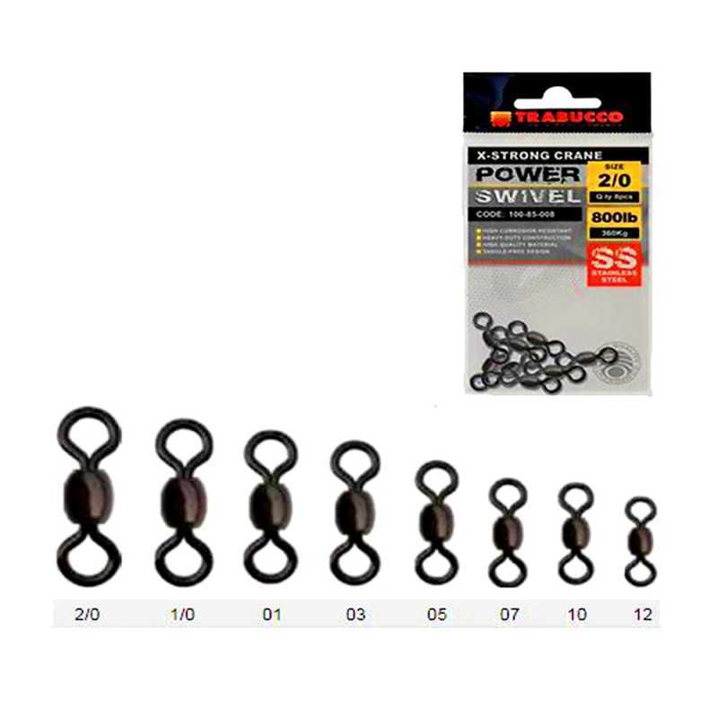 Girelle Trabucco Power Swivel X-Strong | CentroPescaBrando