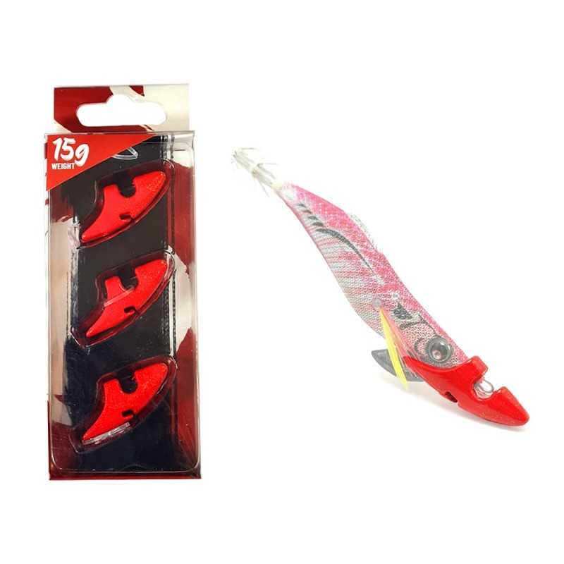 Akami Testine Piombate Jig Head per Egi | CentroPescaBrando