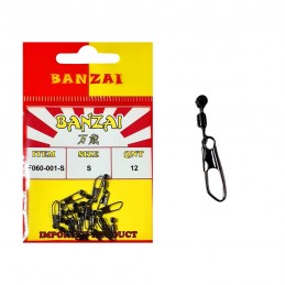 Banzai Girella con Moschettone Rolling Scorrevole | CentroPescaBrando