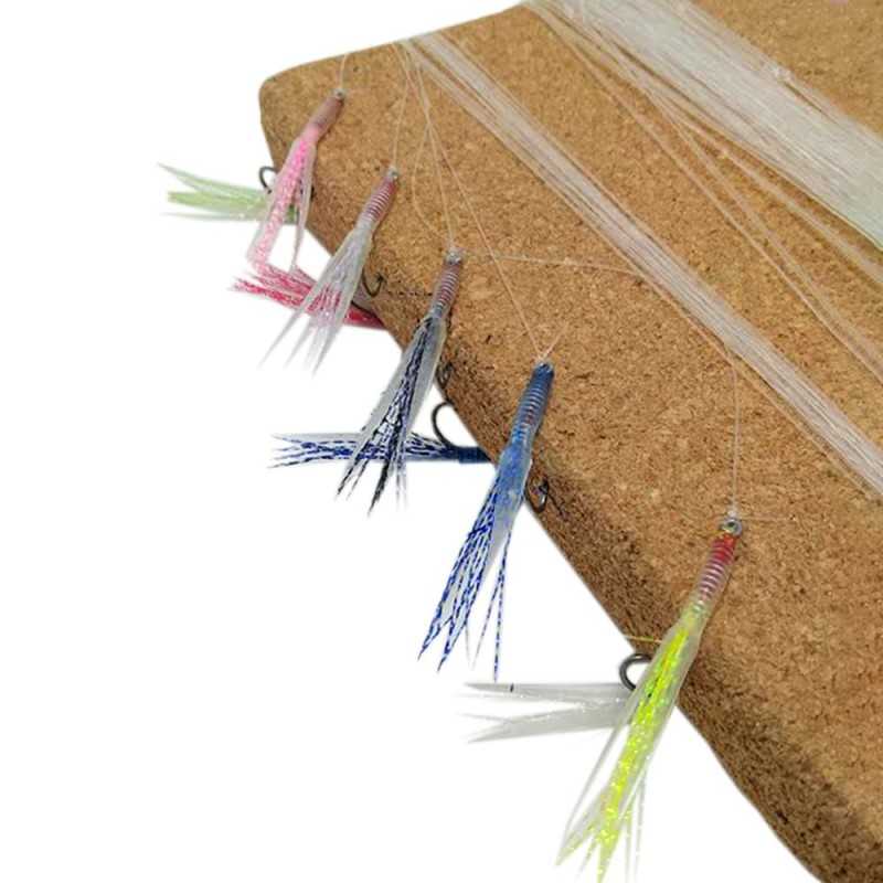 Filosa Artigianale da Traina 10 Ami Multicolor |CentroPescaBrando