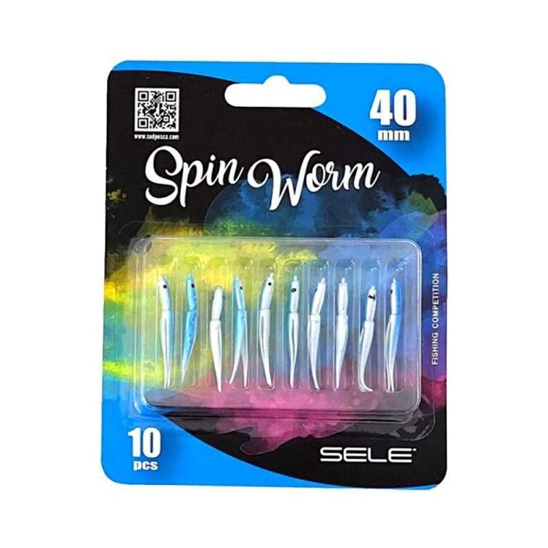 Esca Sele Spin Worm Coda di Rondine Traina |CentroPescaBrando