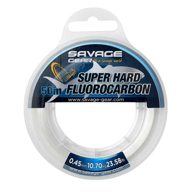 Savage Gear Super Hard Fluorcarbon Clear 50MT |CentroPescaBrando