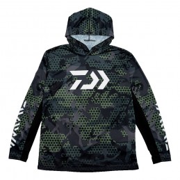 Daiwa Hex Jersey T-Shirt da Pesca Tecnica |CentroPescaBrando