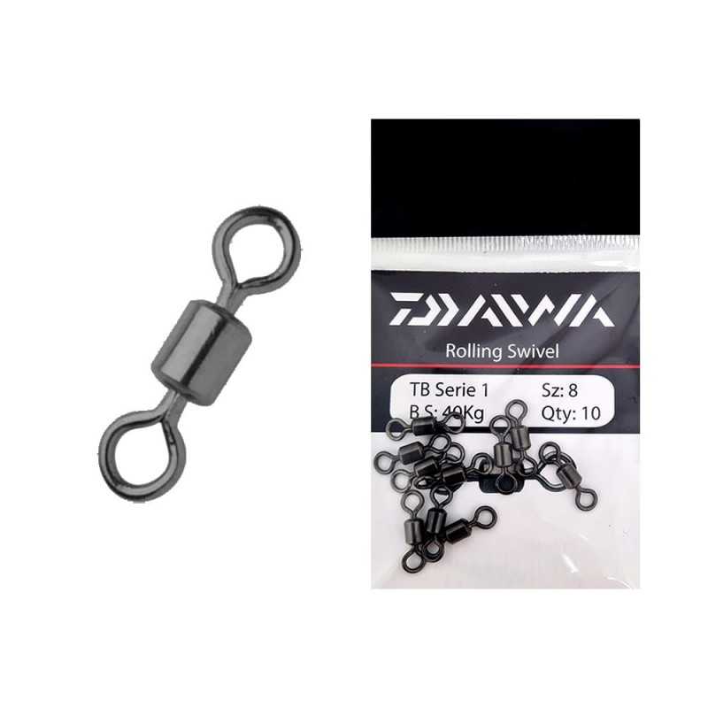Girella Daiwa Rolling Swivel TB10 |CentroPescaBrando
