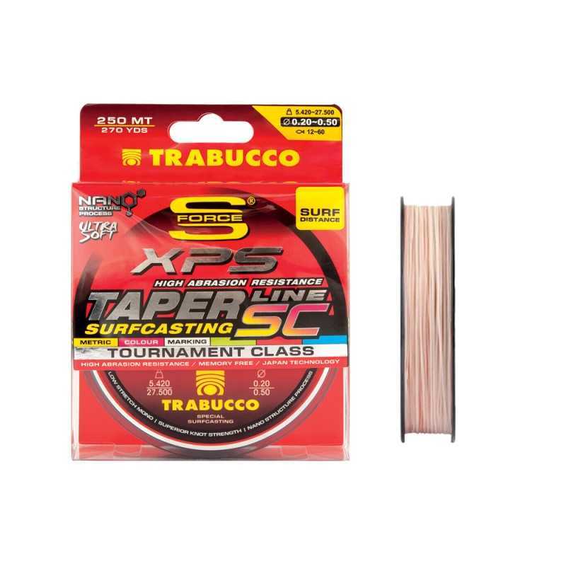 Monofilo Trabucco XPS TaperLine Surfcasting 250mt |CentroPescaBrando