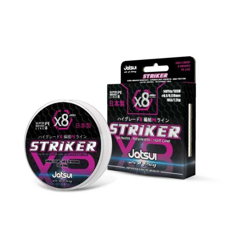Filo Jatsui Braid Striker X8 275mt da Pesca |CentroPescaBrando