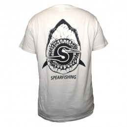 Maglia Sigalsub T-Shirt Shark White |CentroPescaBrando