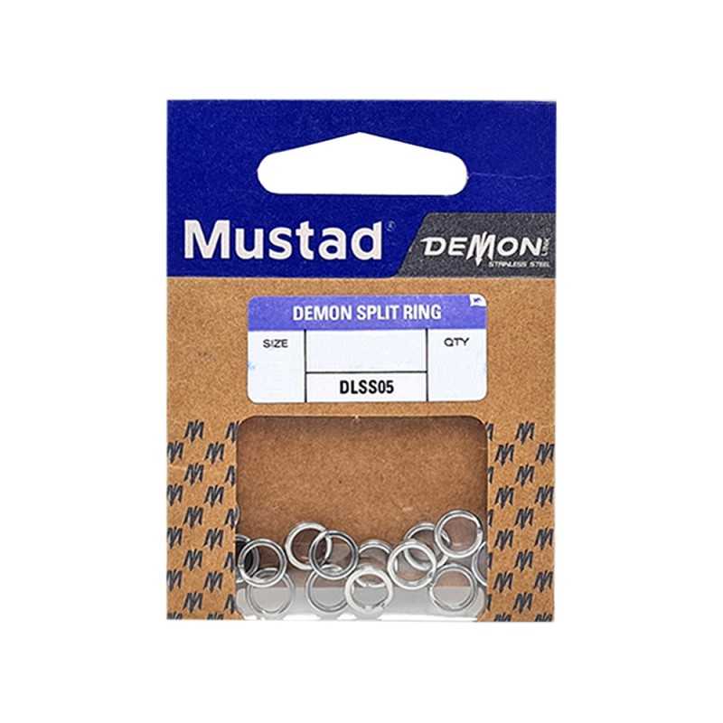 Mustad SS Power Split Ring Anellini da Pesca |CentroPescaBrando