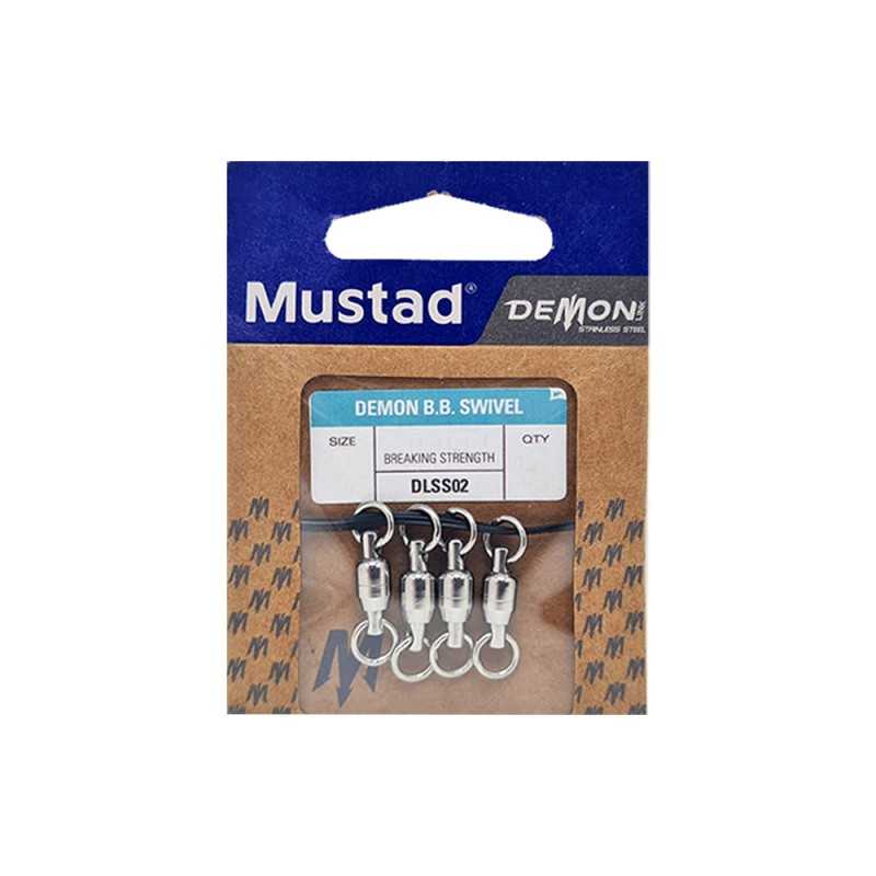 Girella Mustad Demon Swivel Cuscinetto a Sfera |CentroPescaBrando