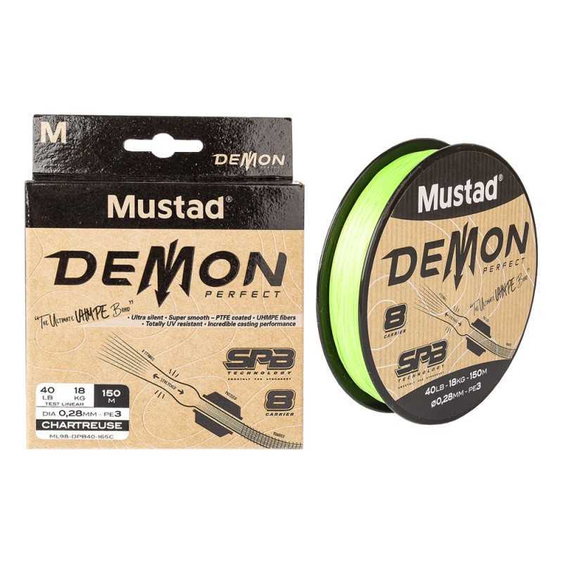 Trecciato Mustad Demon Perfect Braid 8X PE 150MT |CentroPescaBrando