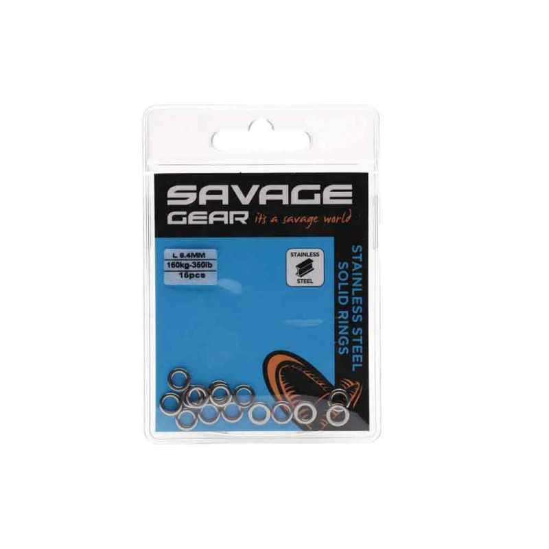 Anellini Savage Gear Solid Rings da Pesca |CentroPescaBrando