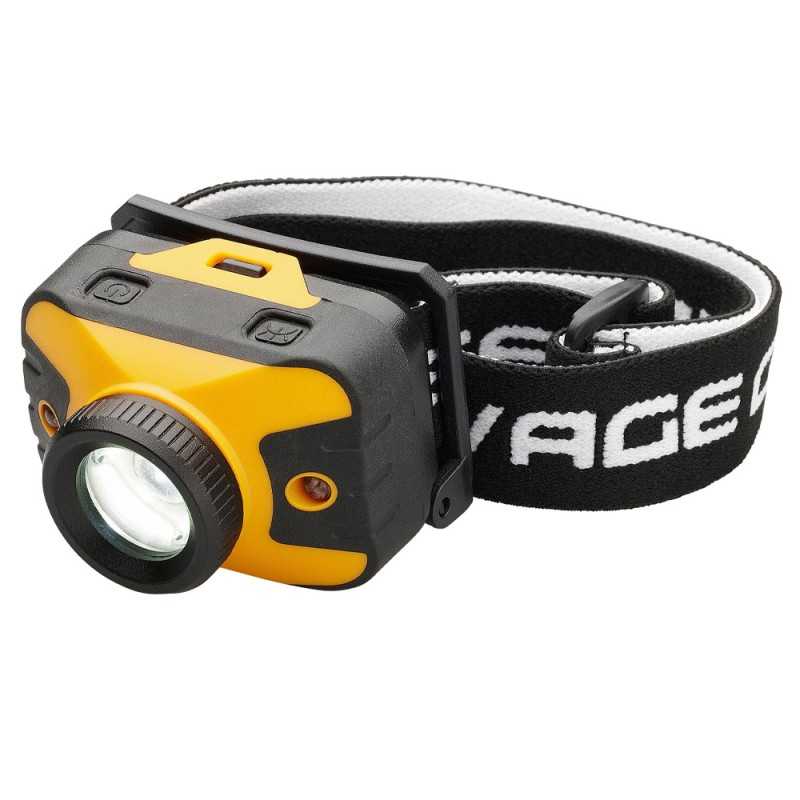Savage Gear Headlamp UV Zoom Lampada 400 Lumen |CentroPescaBrando