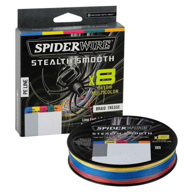 Filo Spiderwire Stealth Smooth SS8 300mt Multicolor |CentroPescaBrando