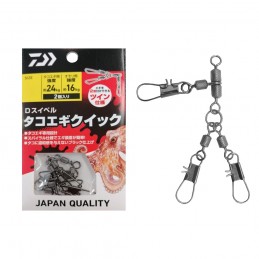 Daiwa Girella Triple D-Swivel Tako Egi Quick |CentroPescaBrando