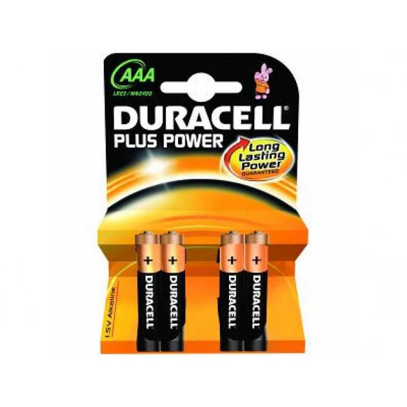Batterie Duracell Plus Power AAA 1.5V Alkaline| CentroPescaBrando