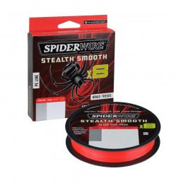 Spiderwire Stealth Smooth x8 PE Trecciato 150mt Red |CentroPescaBrando