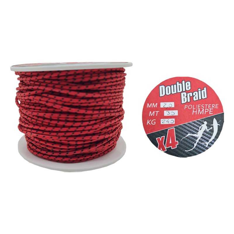 Double Braid Sagola Doppia Treccia HMPE 30mt Sub |CentroPescaBrando
