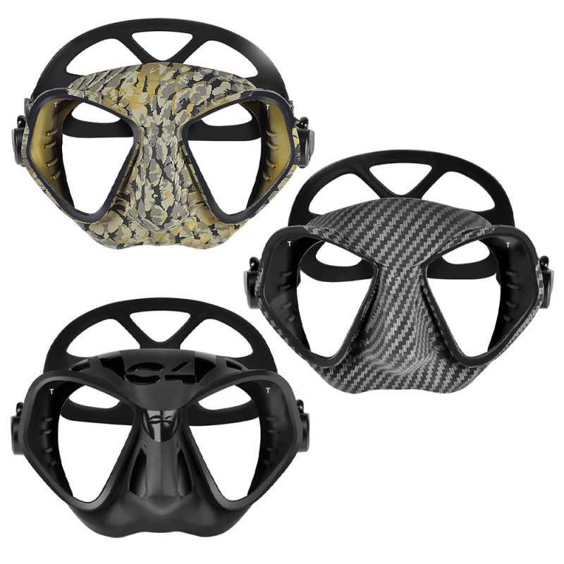 C4 Carbon Condor Maschera Silicone da Sub Apnea |CentroPescaBrando