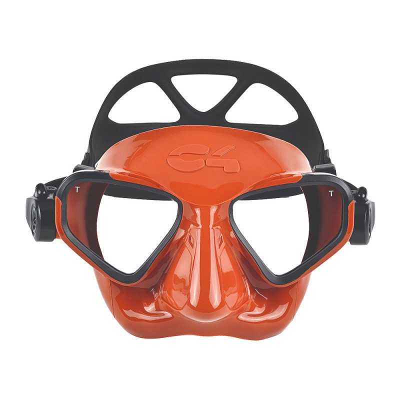 C4 Carbon Falcon Maschera Silicone Apnea Profonda |CentroPescaBrando