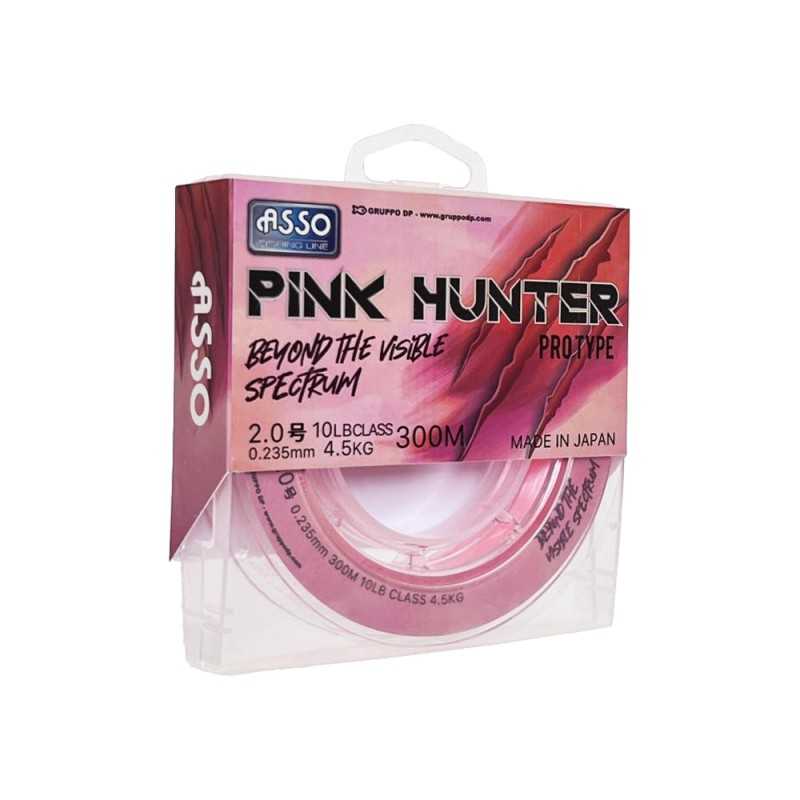 Filo Asso Pink Hunter 300mt Nylon |CentroPescaBrando