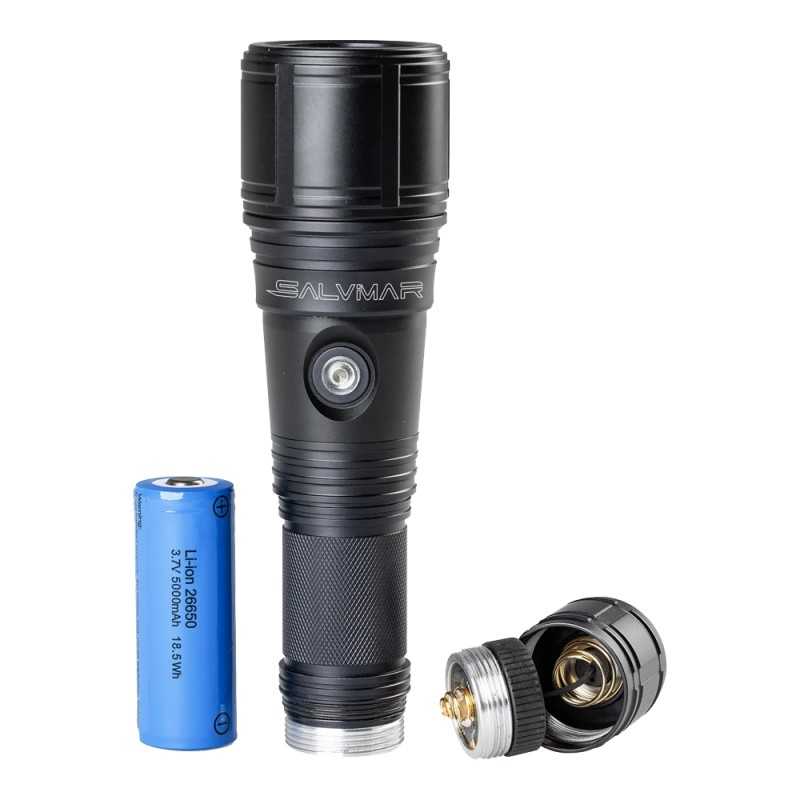 Torcia Salvimar Focus Led 3000 Ricaricabile |CentroPescaBrando