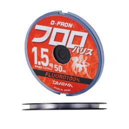 Daiwa D-Fron Filo 100% Fluorcarbon da Pesca |CentroPescaBrando