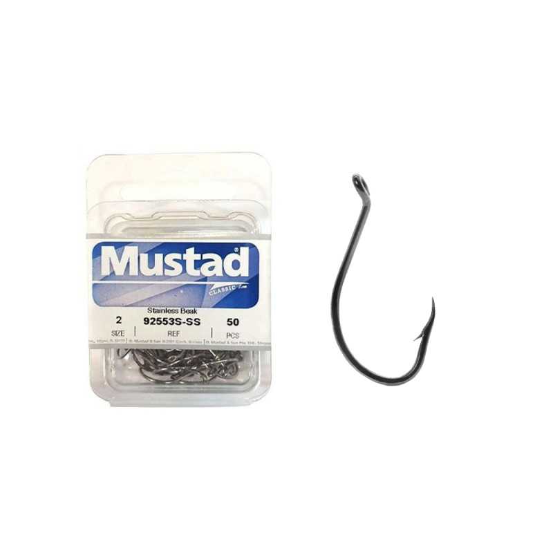 Mustad 92553SSS Ami Acciaio Inox Occhiello Sportivi |CentroPescaBrando