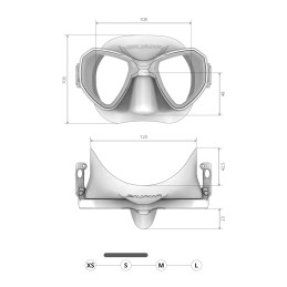 Salvimar Morpheus MID Maschera Anti Fog NEW 2026 |CentroPescaBrando